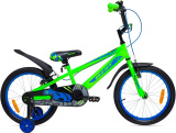 Велосипед детский Aist Pluto 18" зеленый